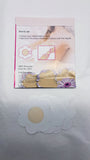 36 Pair Nipple Cover Flower Petal SATIN Pasties BREAST One Sizes Beiges Fullness