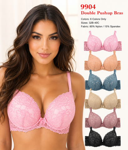 Double Push-ups Extreme Padding Bras 9904