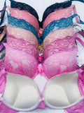 Extreme Push-Up Padded Bras – Pack of 6