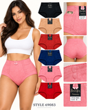 High-Waist Pocket Briefs – Travel-Safe Pack of 6