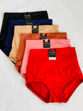 Floral Jacquard Full Brief Panty (Pack of 6)