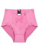 Floral Embroidered Shaping Brief with zipper Pocket travel (Pack of 6)