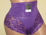 6 or 4 High Waist Briefs Tummy Control Girdles Lace Shaper Panties 63031 S-5XL