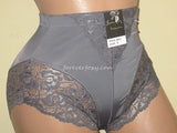 6 or 4 High Waist Briefs Tummy Control Girdles Lace Shaper Panties 63031 S-5XL